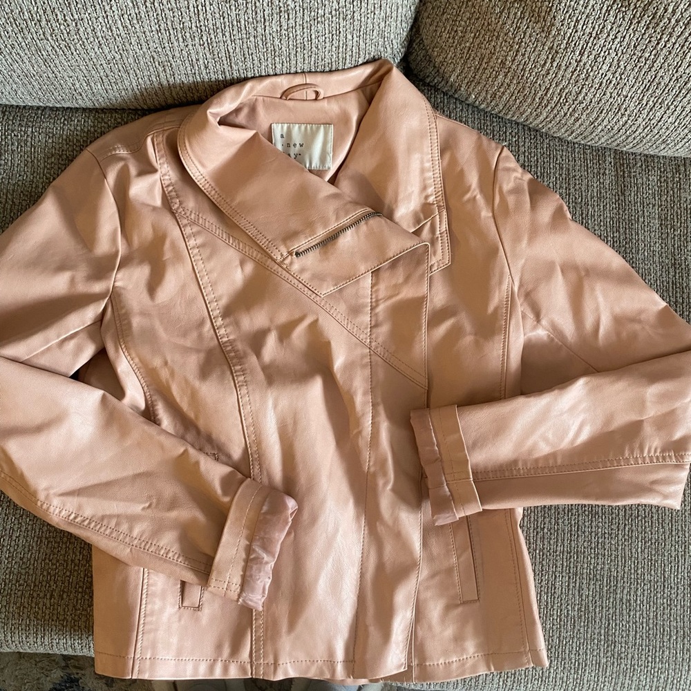 A new day faux leather jacket